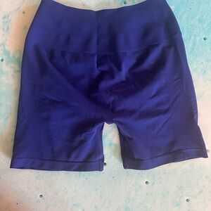 Alphalete Women's Deep Blue Athletic Shorts